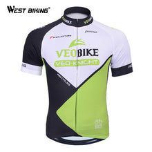 VEOBIKE Riding Short Sleeve T-shirts Men Cycling Jersey Ropa Ciclismo Bicycle Sportswear Bike Breathable Quick Dry Clothing