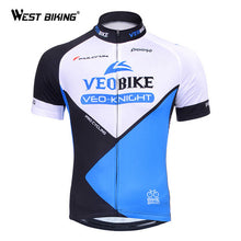 VEOBIKE Riding Short Sleeve T-shirts Men Cycling Jersey Ropa Ciclismo Bicycle Sportswear Bike Breathable Quick Dry Clothing