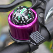 New Aluminum Alloy Bicycle Bell Road Mountain Bike Compass Bell Sound High Quality Bike Handlebar Ring Horn 6 Color M1015