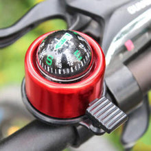 New Aluminum Alloy Bicycle Bell Road Mountain Bike Compass Bell Sound High Quality Bike Handlebar Ring Horn 6 Color M1015
