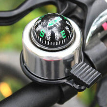 New Aluminum Alloy Bicycle Bell Road Mountain Bike Compass Bell Sound High Quality Bike Handlebar Ring Horn 6 Color M1015