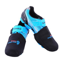 WOSAWE Cycling Shoe Cover Winter Sports Wear Bike Shoe Toe Cover Warm Bicycle Protector Warmer Boot Cover Black Size EUR 38-44